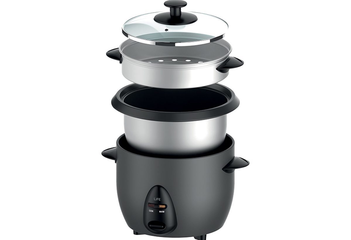 Απεικονίζεται ο βραστήρας ρυζιού